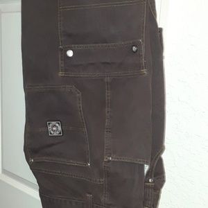 MENSDARK BROWN JEANS, W36"X42"REG